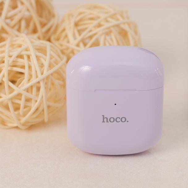 EOL HOCO słuchawki bezprzewodowe bluetooth TWS EW19 Plus fioletowy