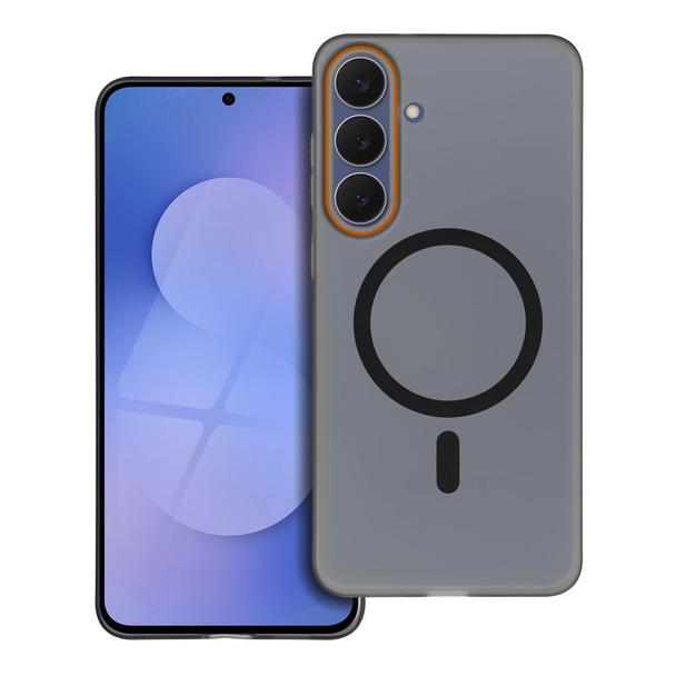 Futerał do Samsung A07 Go Orange zgodny z MagSafe czarny