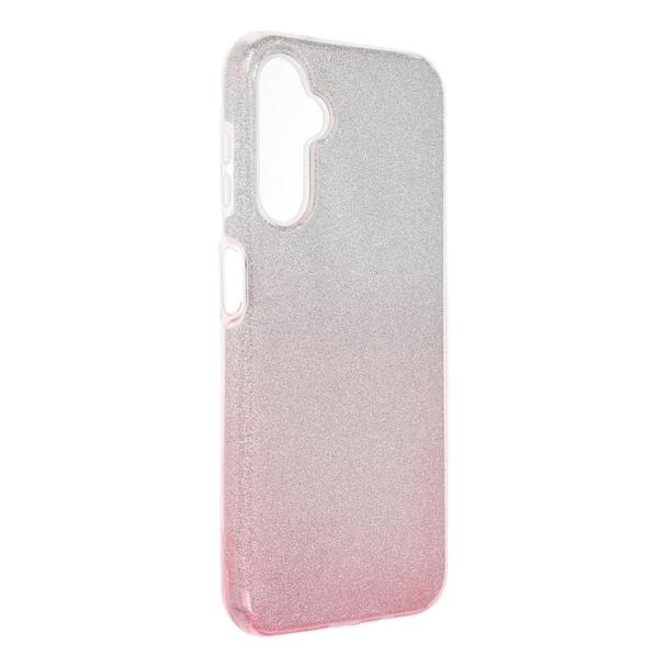 Futerał SHINING do SAMSUNG A14 5G / A14 4G transparentny różowy