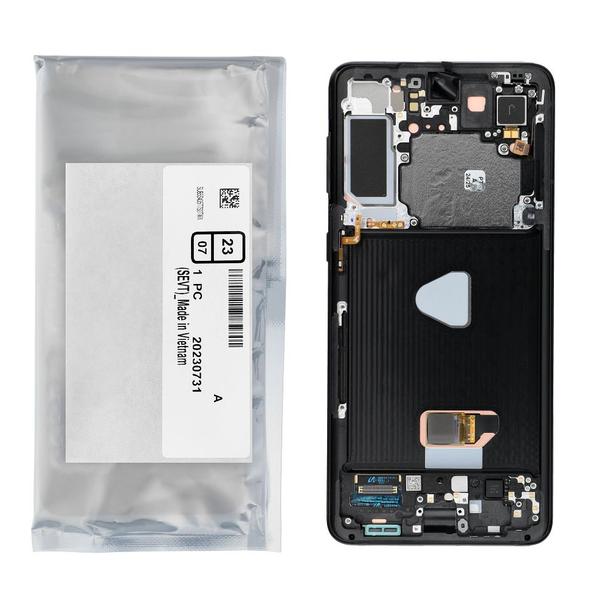 ServicePack Wyświetlacz LCD SAMSUNG S21 Plus G996B GH82-27268A Black