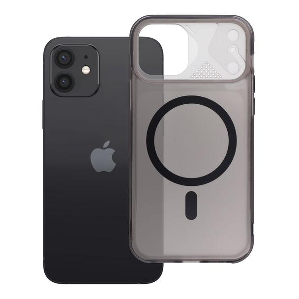 Etui na iPhone 12 / 12 Pro Aurora zgodne z MagSafe czarne
