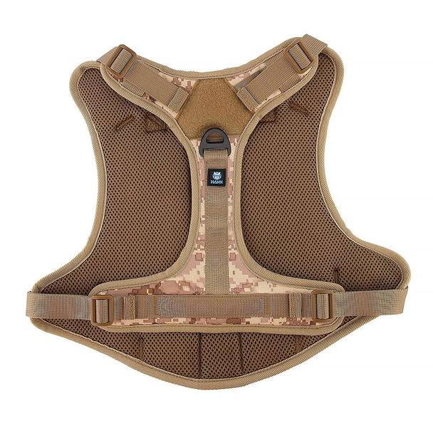 Szelki dla psa TACTICAL rozmiar XL brązowe