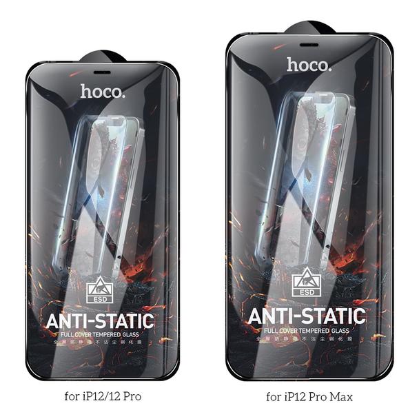 Szkło hartowane do iPhone 12 PRO MAX Hoco HD Anti-static 25 sztuk G10