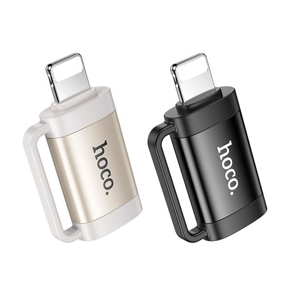 Adapter OTG Lightning do USB C Hoco 2A UA31B czarny