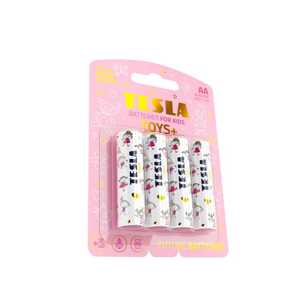 TESLA bateria alkaliczna R6 (AA) TOYS+ GIRL [4x120] 4 szt