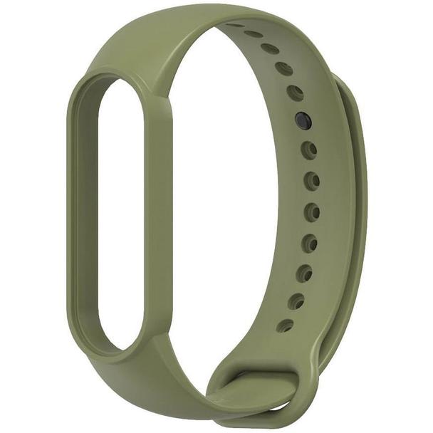 Pasek silikonowy do XIAOMI Mi Band 5 / 6 / 7 zielony (08)
