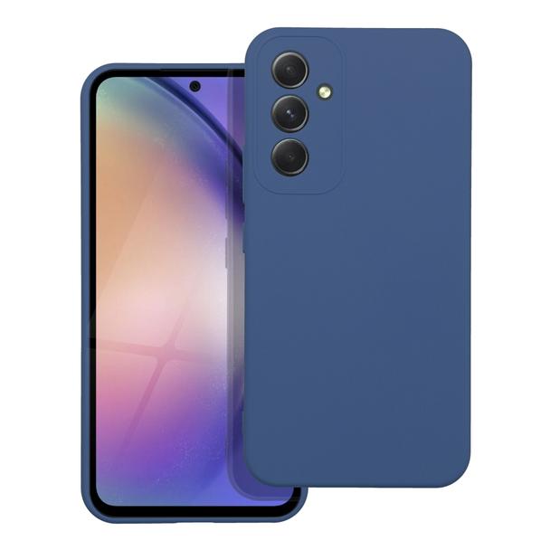 Futerał do Samsung A54 5G Silicone niebieski