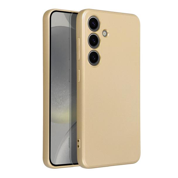Futerał do Samsung S24 Metallic złoty