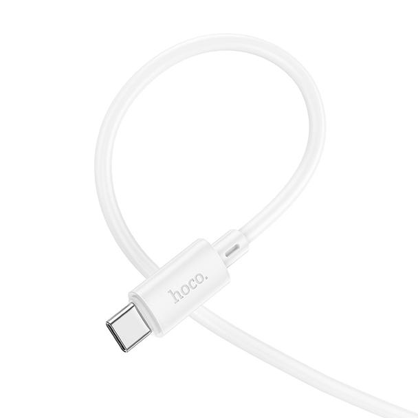 Kabel USB C do USB C Hoco PD 3A 60W 1 m X88 biały