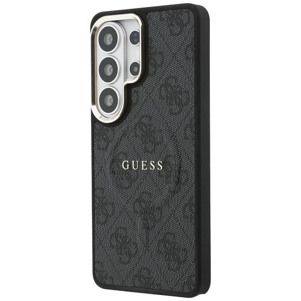 GUESS futerał do SAMSUNG S26 Ultra GUHMS26LP4MSEGCK (4G Embossed Ring MagSafe) czarny