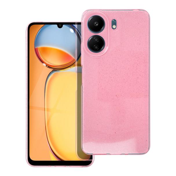 Futerał do Xiaomi Redmi 13C / Poco C65 Clear Case 2 mm Blink różowy