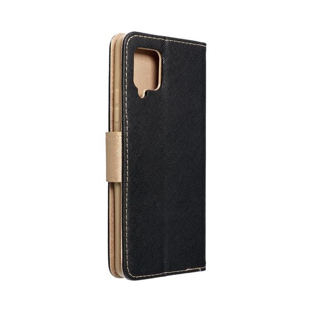 Etui z klapką na Samsung S22 PLUS Fancy Book czarno-złote