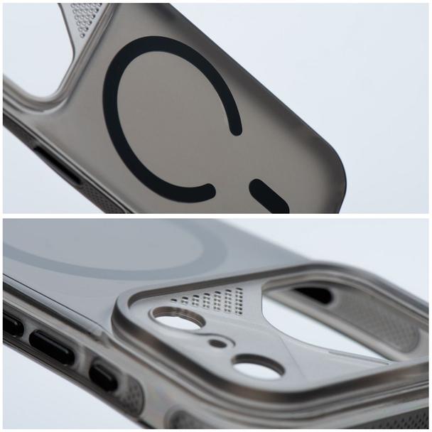 Etui na iPhone 14 Aurora zgodne z MagSafe czarne