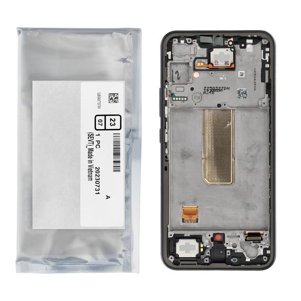 ServicePack Wyświetlacz LCD do SAMSUNG A34 5G Black A346B GH82-31201A