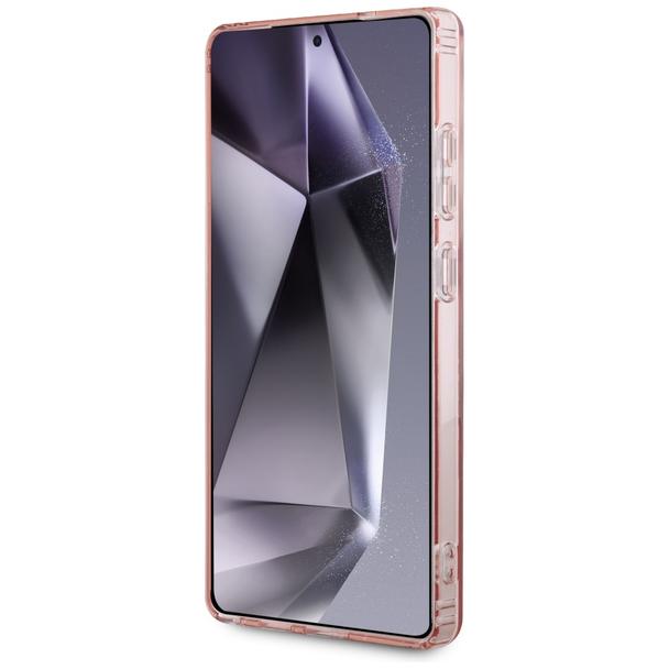 GUESS futerał do SAMSUNG S25 Ultra GUHMS25LHFGEREP (Magnetic IML Glitter Circle) różowy