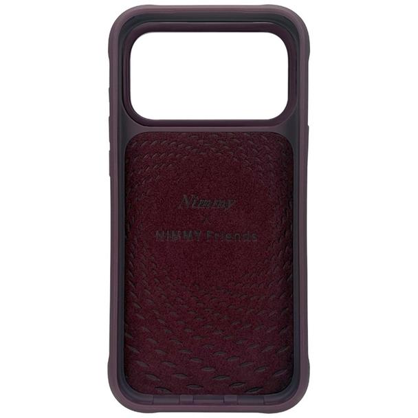 NIMMY futerał GLASSES COOL DOG do IPHONE 18 Pro Max/17 Pro Max fioletowy