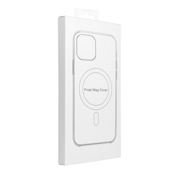 Futerał FROST MAG COVER kompatybilny z MagSafe do SAMSUNG S24 transparentny