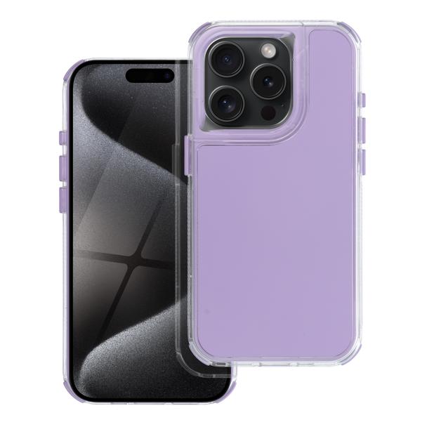 Futerał do iPhone 13 Matrix jasnofioletowy