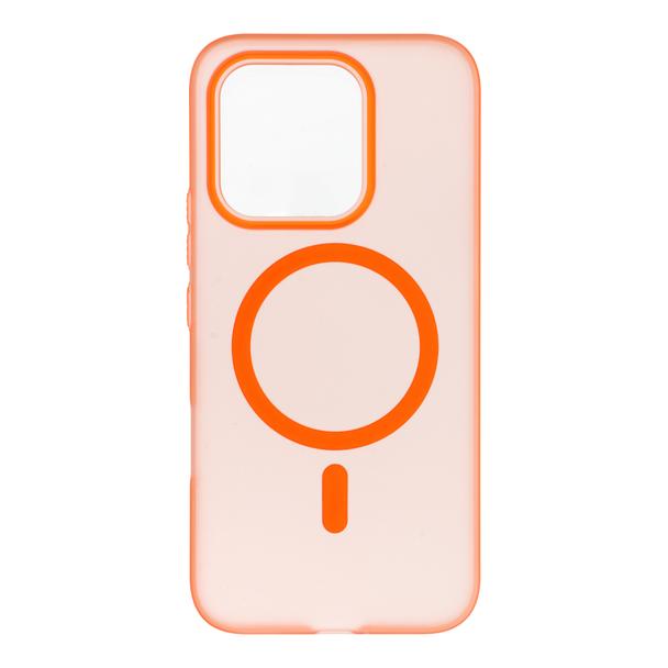 Etui na Honor 600 LITE Go Orange zgodne z MagSafe pomarańczowe