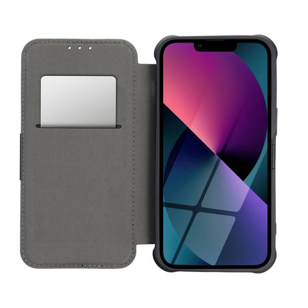 Etui z klapką na iPhone 17 PRO Razor Book niebieskie