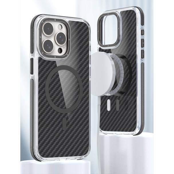 Etui na iPhone 17 Pro / 18 Pro Fiber zgodne z MagSafe czarne
