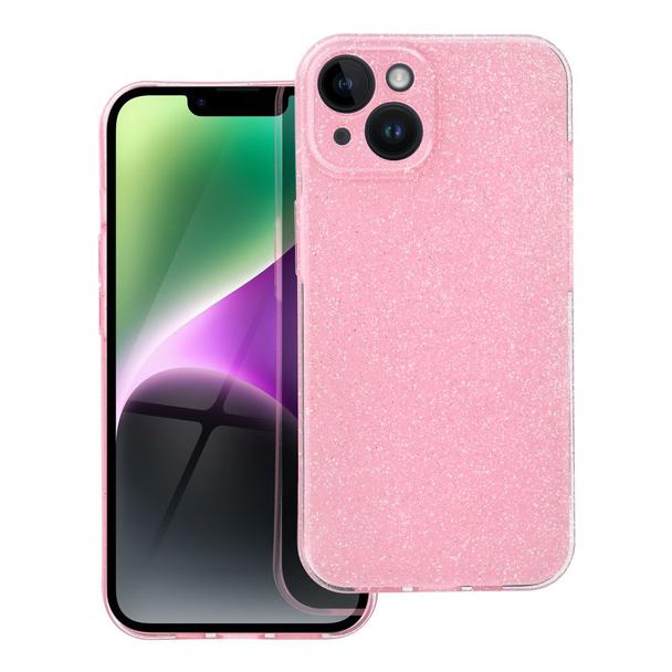 Futerał do iPhone 14 Clear Case 2 mm Blink różowy