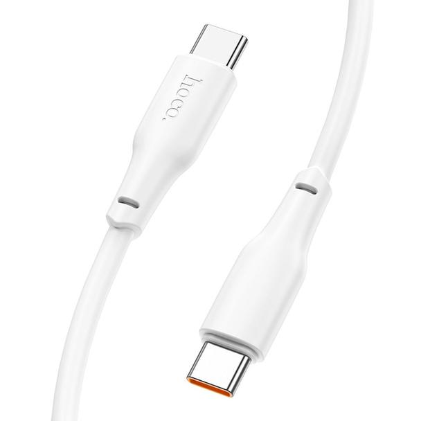 Kabel USB C do USB C Hoco 3A 100W 1 m X93 biały