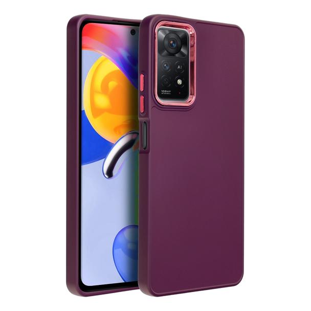 Futerał do Xiaomi Redmi Note 11 Pro / 11 Pro 5G Frame fioletowy