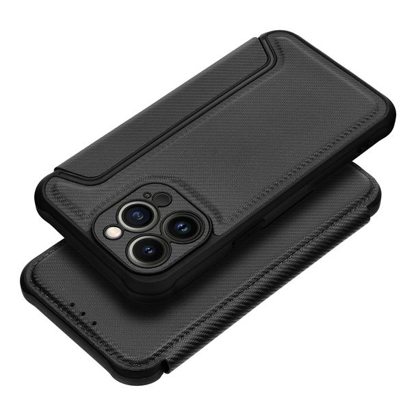 Etui z klapką na iPhone 13 PRO Razor Book czarne