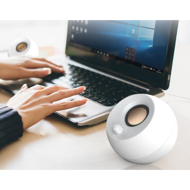 Głośnik przewodowy 4,4W Creative Pebble 2.0 51MF1680AA001 biały