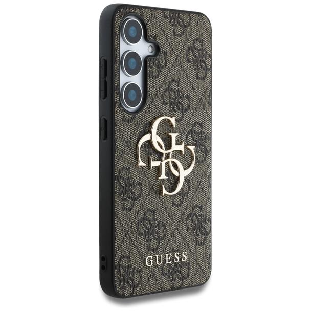 GUESS futerał do SAMSUNG S25 GUHCS25S4GMGBR (4G PU Big Logo) brązowy
