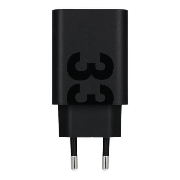 MOTOROLA oryginalna ładowarka sieciowa USB A 33W MC332 czarna bulk