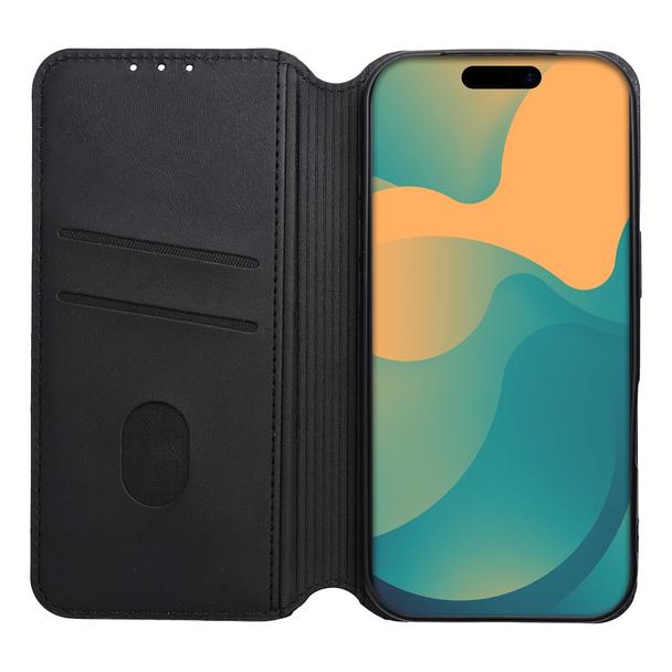Etui z klapką na Motorola G57 POWER Cubic Book czarne