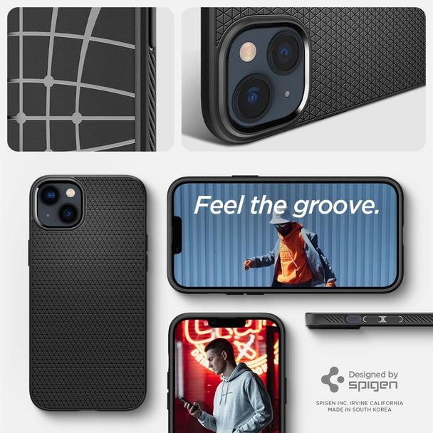 SPIGEN futerał LIQUID AIR do IPHONE 14 matte black