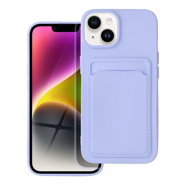 Futerał CARD CASE do IPHONE 14 fioletowy