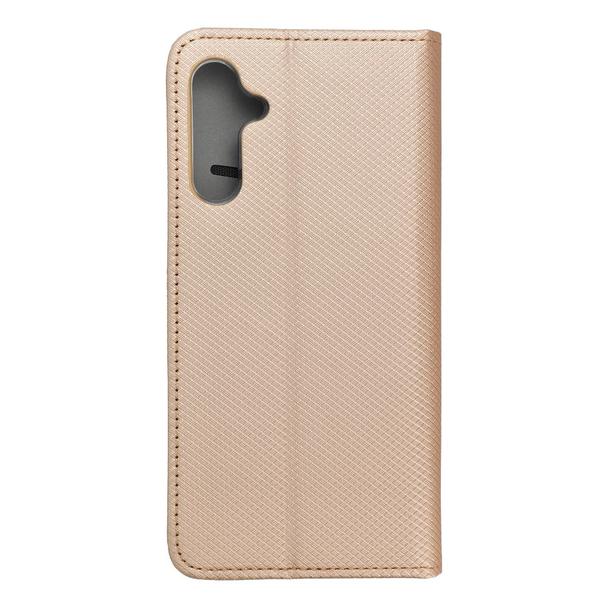 Etui z klapką na Samsung M15 Smart Case Book złote