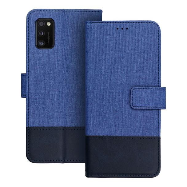 Etui z klapką na Samsung A41 Gomma Book niebieskie