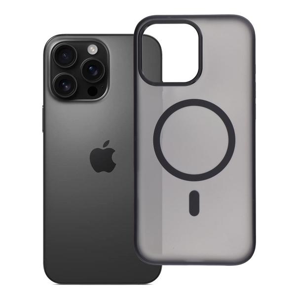 Futerał do iPhone 16 PRO MAX Flexline Mag Cover zgodny z MagSafe czarny