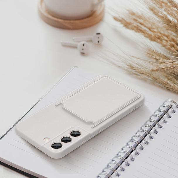 Futerał CARD CASE do SAMSUNG A52 5G / A52 LTE ( 4G ) / A52S biały