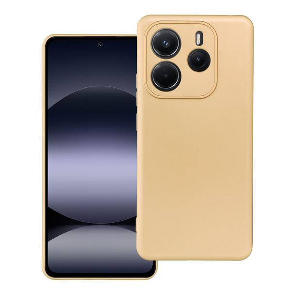 Futerał do Xiaomi Redmi Note 14 5G Metallic złoty