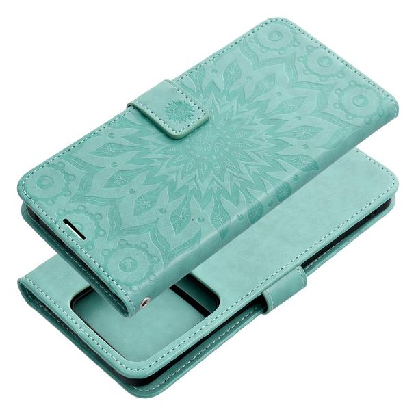 Etui z klapką na Xiaomi Redmi NOTE 13 PRO 5G Mezzo Book mandala zielone