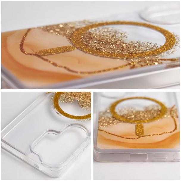 Etui na Samsung S26 ULTRA Golden zgodne z MagSafe złote