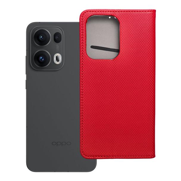 Etui z klapką na Oppo Reno 13 PRO 5G Smart Case Book czerwone