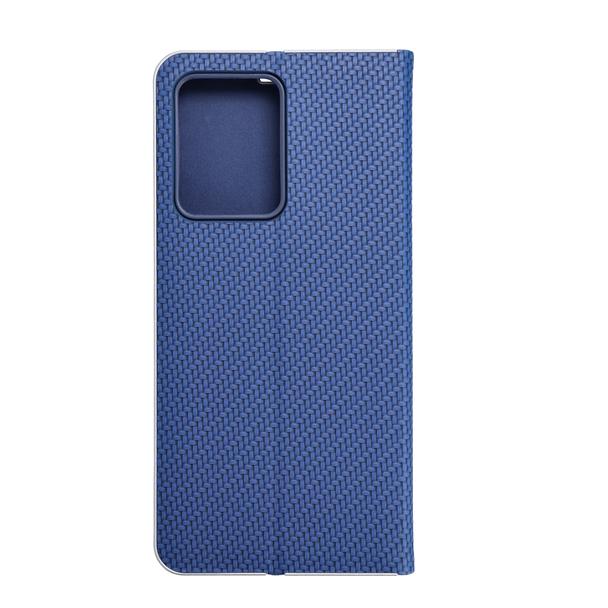 Etui z klapką na Xiaomi Redmi NOTE 12 PRO 5G Luna Book Carbon niebieskie
