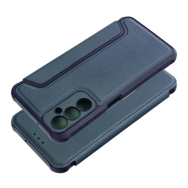 Etui z klapką na Samsung A05s Razor Book niebieskie