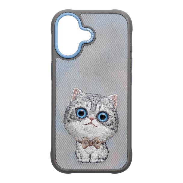 NIMMY futerał BIG EYED PET 2.0 Cat do IPHONE 17 szary