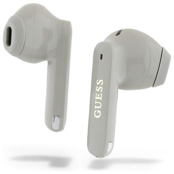 GUESS słuchawki bezprzewodowe bluetooth TWS GUTWSC2MCDSD (Elongated Metallic Classic Printed Logo) złote