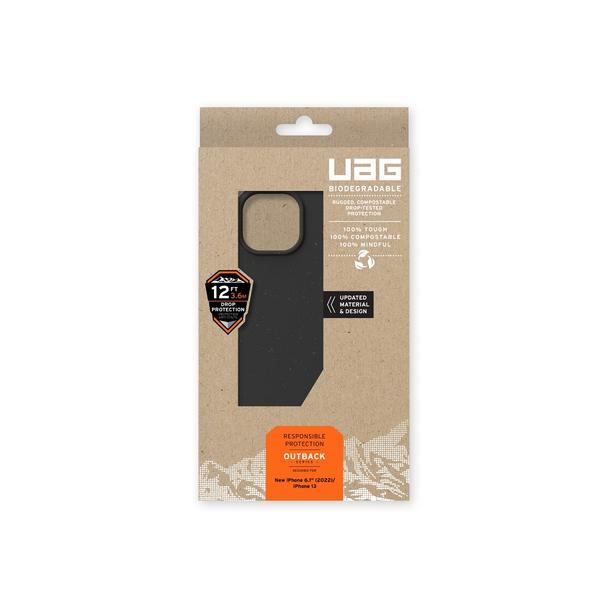 UAG Urban Armor Gear futerał BIODEGRADABLE OUTBACK do IPHONE 14 Plus black