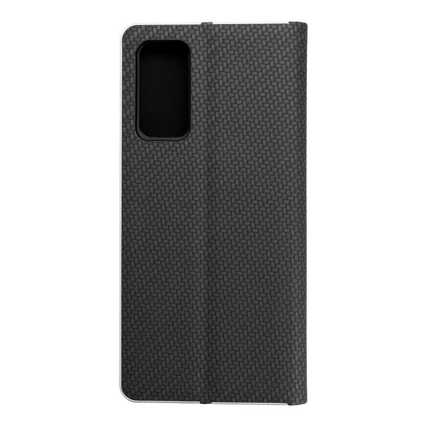 Etui z klapką na Samsung S20 FE / S20 FE 5G Luna Book Carbon czarne