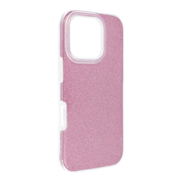Futerał do iPhone 16 PRO Shining różowy
